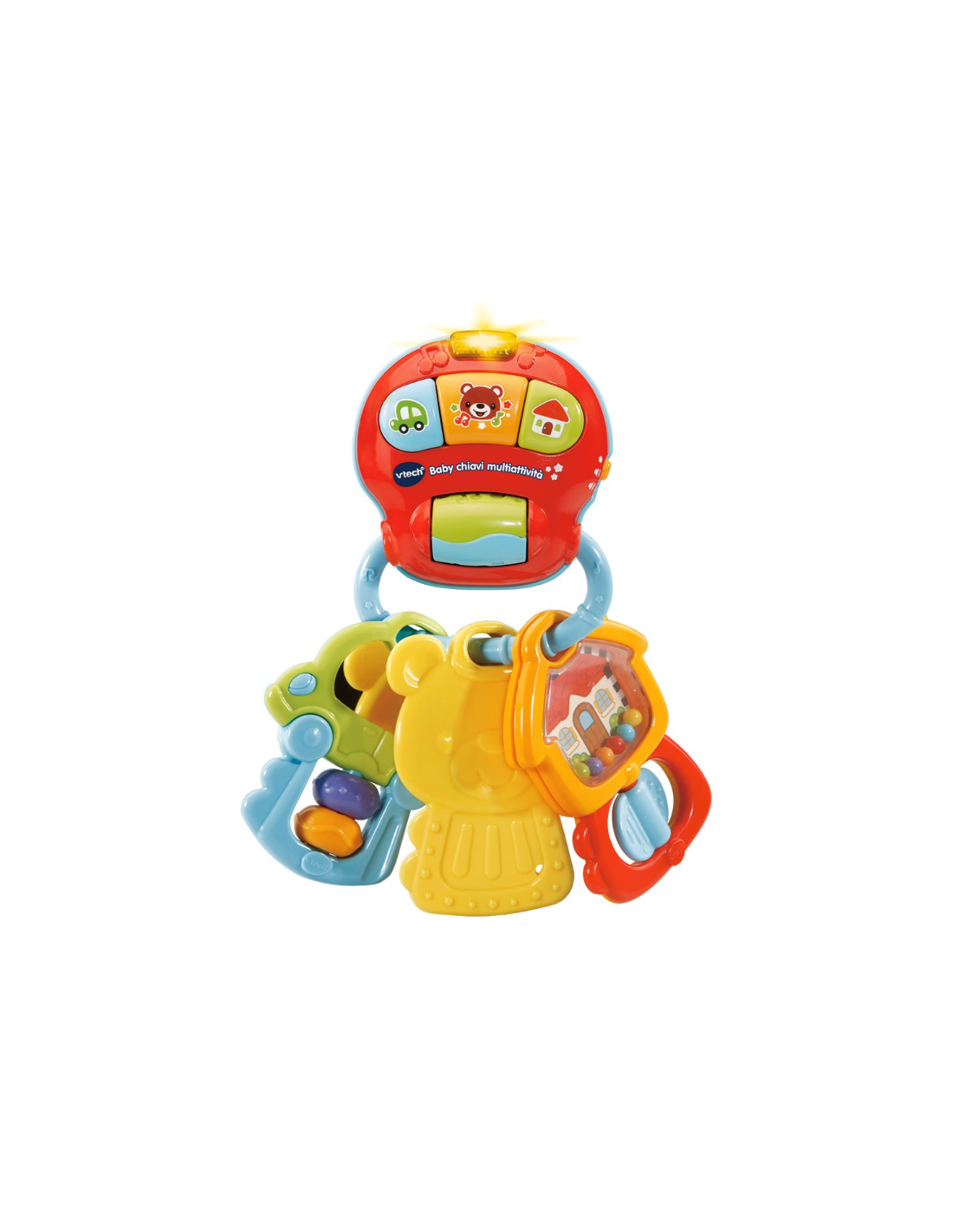 VTech Le Mie Prime Chiavi 3 in 1 - Sonaglino Interattivo Neonati 0-36 Mesi | shopincasa.it