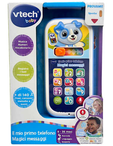BABY 620969 TELEFONO AZZURRO MAGICI MESSAGGI
