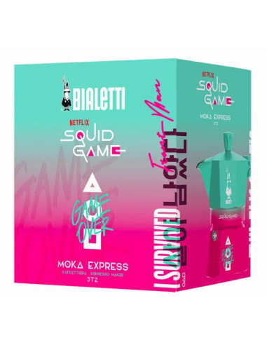 Shopincasa.it | Bialetti Moka Express Squid Game 3 Tazze