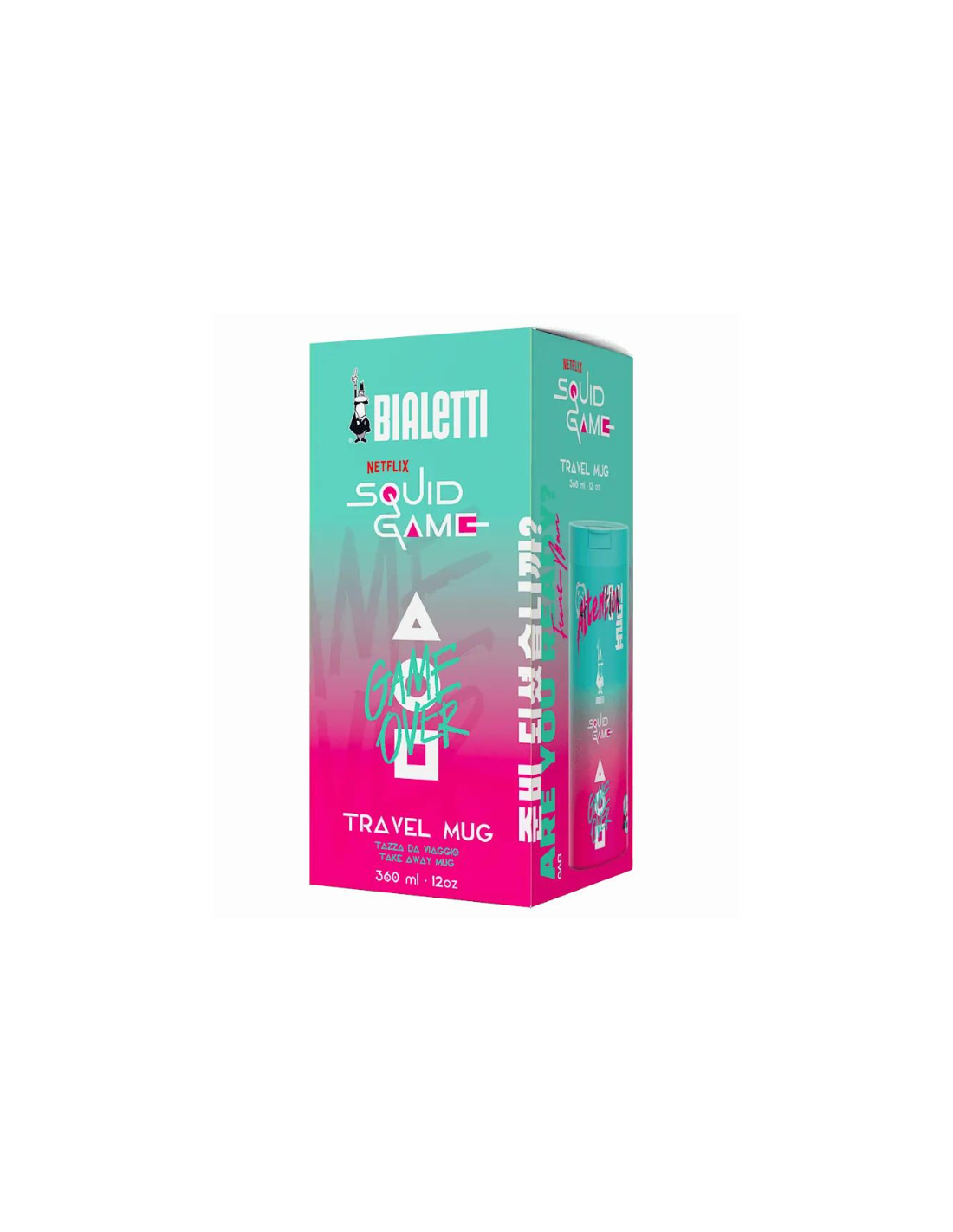 Shopincasa.it | Bialetti Travel Mug Squid Game 360ml