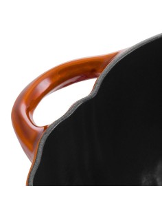 PENTOLE - COPERCHI GHISA: vendita online Staub cocotte zucca da 24cm in ghisa smaltata colore Arancione in offerta
