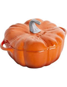 PENTOLE - COPERCHI GHISA: vendita online Staub cocotte zucca da 24cm in ghisa smaltata colore Arancione in offerta