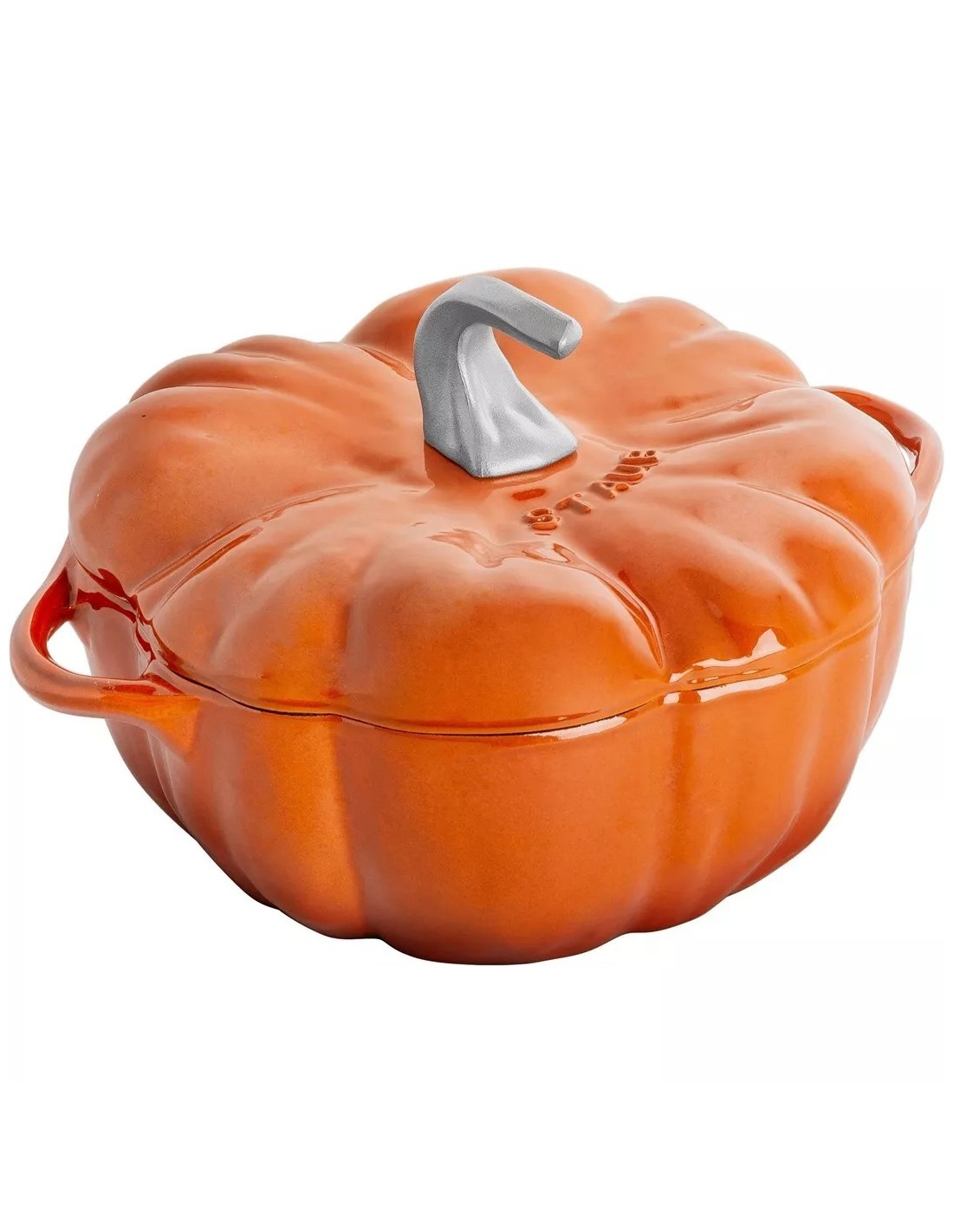 PENTOLE - COPERCHI GHISA: vendita online Staub cocotte zucca da 24cm in ghisa smaltata colore Arancione in offerta