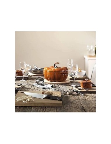 PENTOLE - COPERCHI GHISA: vendita online Staub cocotte zucca da 24cm in ghisa smaltata colore Arancione in offerta