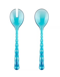 TAVOLA E CUCINA: vendita online Guzzini, Vanity, Posate Insalata, Aria Azzurro Mare, Bio-Based SAN, Bio-Based SMMA, 28 cm in ...