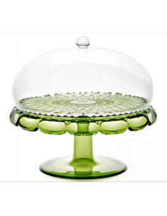 TAVOLA E CUCINA: vendita online ALZATA CON CAMPANA VANITY WATER LILY GREEN in offerta