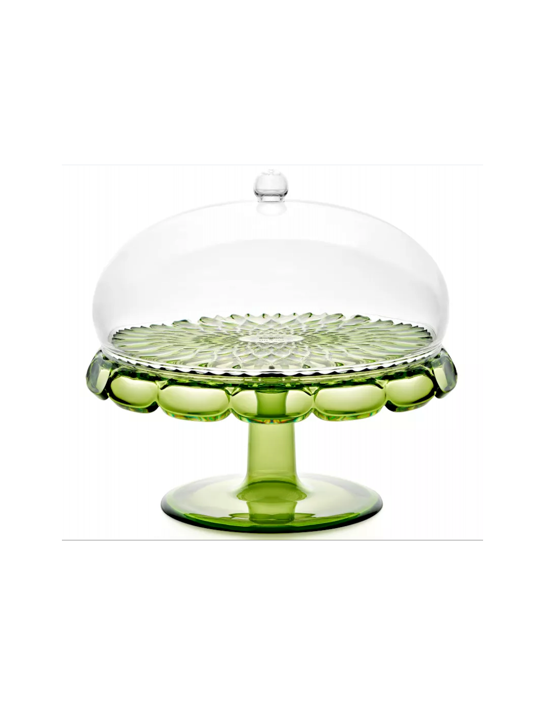 TAVOLA E CUCINA: vendita online ALZATA CON CAMPANA VANITY WATER LILY GREEN in offerta