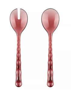 TAVOLA E CUCINA: vendita online Guzzini, Vanity, Posate Insalata, Malva, Bio-Based SAN, Bio-Based SMMA, 28 cm in offerta