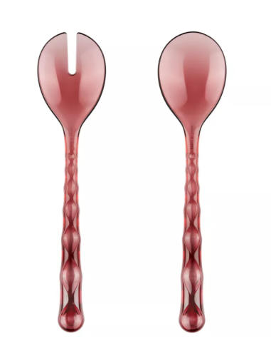 TAVOLA E CUCINA: vendita online POSATE INSALATA VANITY MAUVE in offerta
