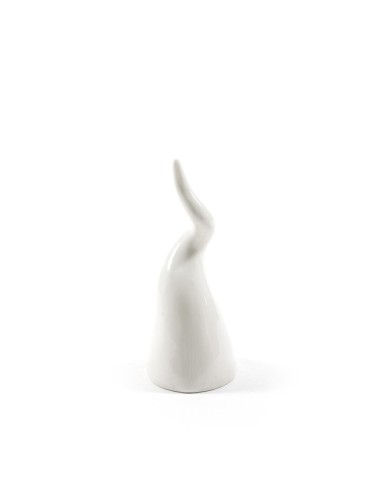 CORNETTO 35765 BIANCO 7,5X18CM PORCELLANA