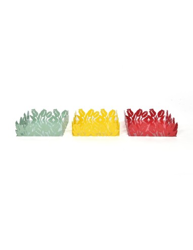PORTATOVAGLIOLI 43739 METALLO 17X17CM ASSORTITO