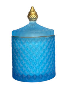 CANDELA S BLU SATINATO 8,5X10,5CM