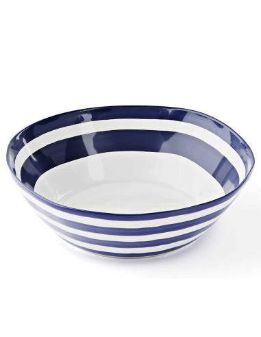 CONTENITORI E BROCCHE: vendita online CONTENITORE 30CM RIVIERA MEDITERRANEAN BLUE in offerta