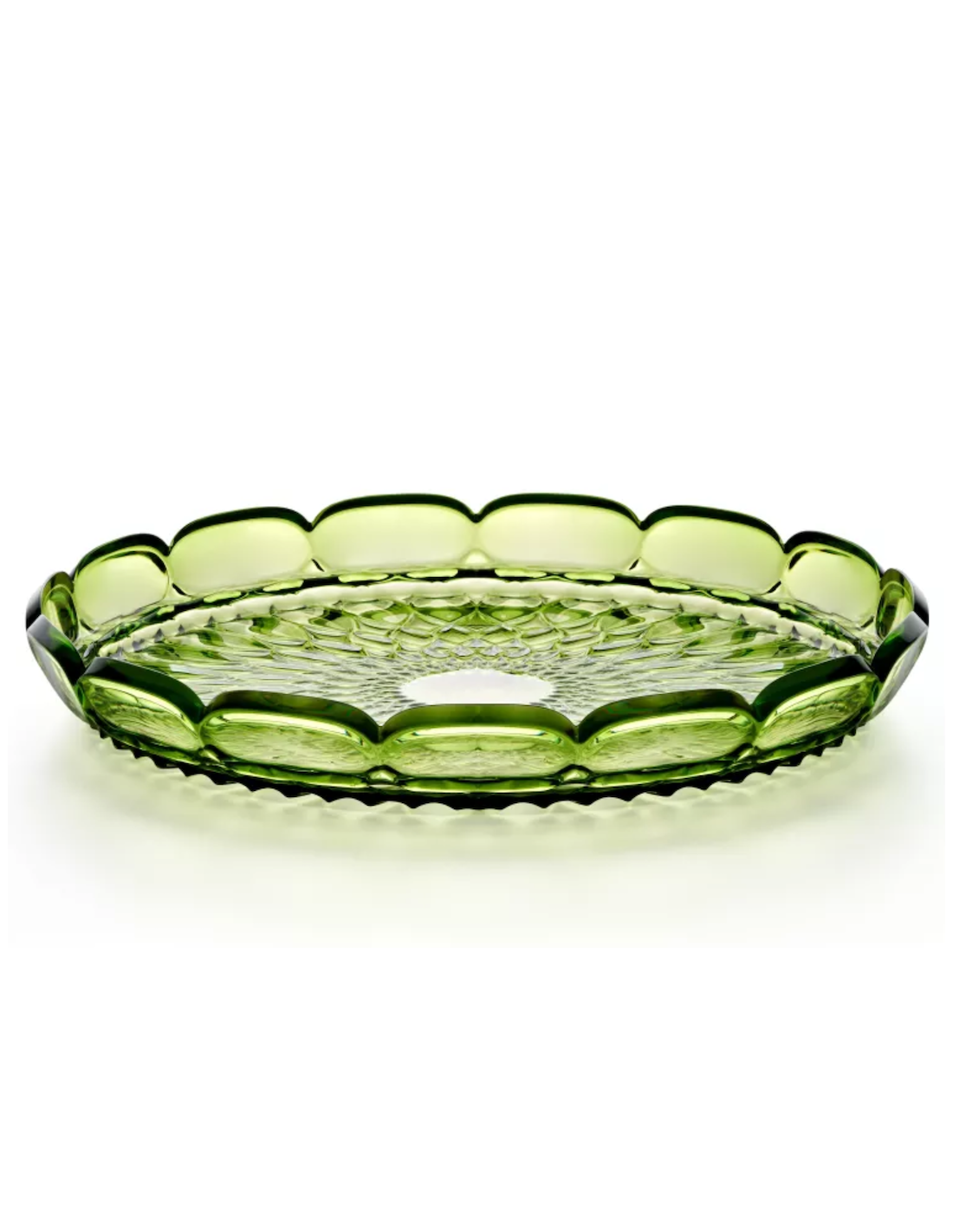 TAVOLA E CUCINA: vendita online Guzzini, Vanity, Vassoio Tondo Piccolo, Verde Ninfea, Bio-Based SAN, Bio-Based SMMA, Acqua, G...