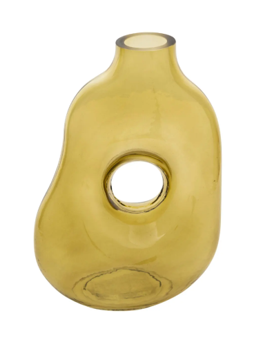 VASO 193825A SOLAG VETRO VERDE 18X10X25CM