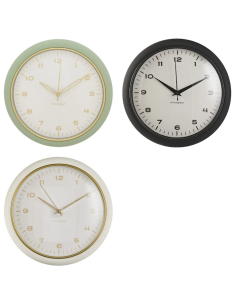 Orologio da parete Clarisse Atmosphera plastica D. 28 cm | shopincasa.it