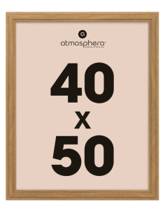 Cornice foto Alix 40x50 cm in legno con vetro | shopincasa.it