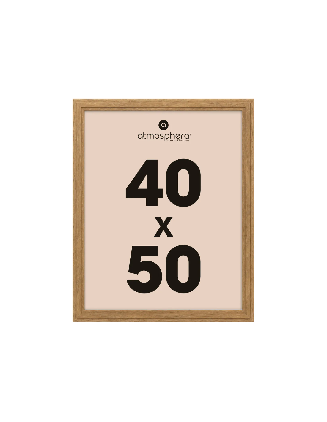 Cornice foto Alix 40x50 cm in legno con vetro | shopincasa.it