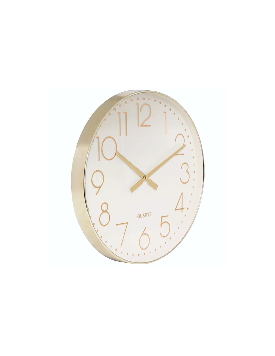 OROLOGIO PARETE 206417 LAURE D51CM PLASTICA DORATO