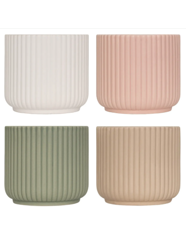 CACHEPOT 206599 NURIA 13X12CM CERAMICA ASSORTITO