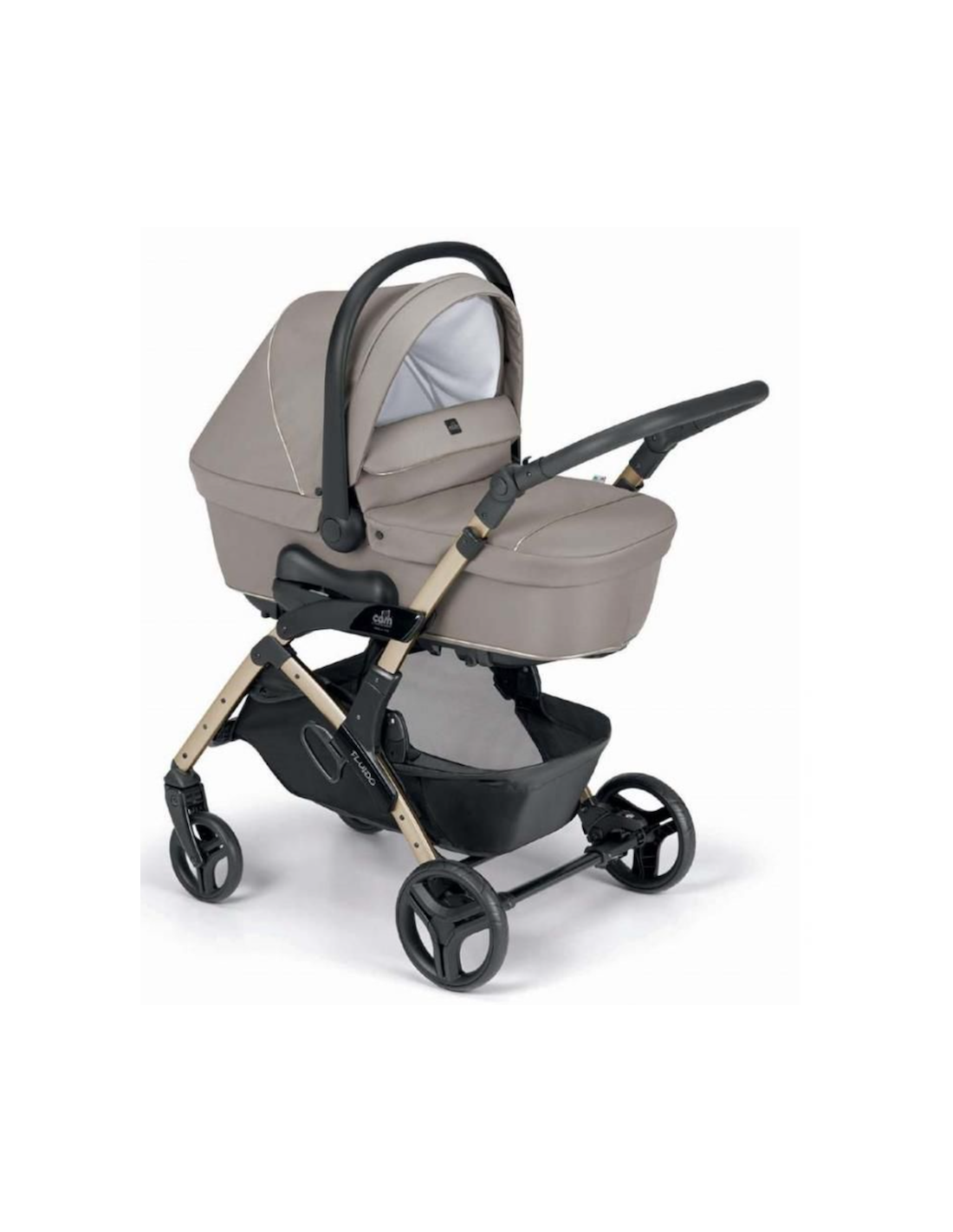 Cam Trio Fluido Marrone 3 in 1 con Seggiolino Auto | shopincasa.it