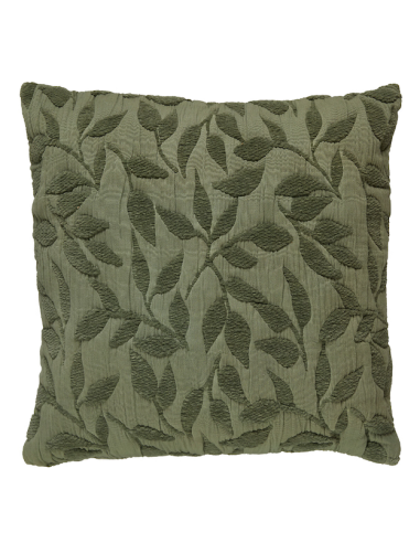 CUSCINO 209104B LETHO 50X50CM VERDE POLIESTERE