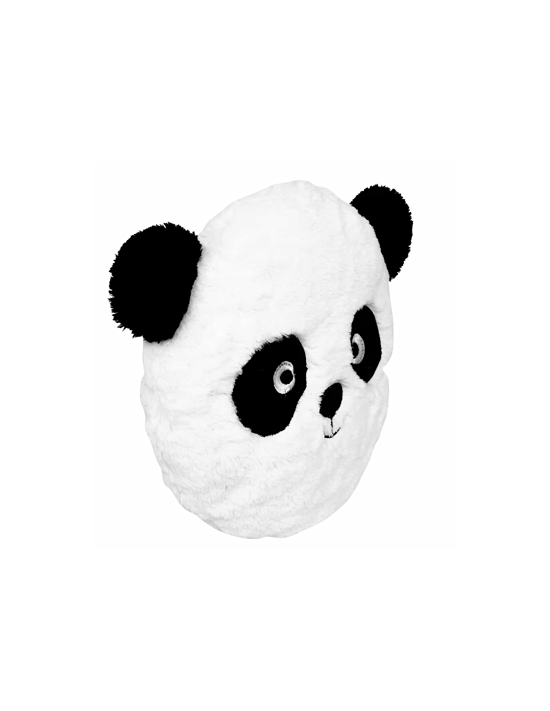 Atmosphera Cuscino Panda Nao Bianco e Nero Ø27 cm | shopincasa.it