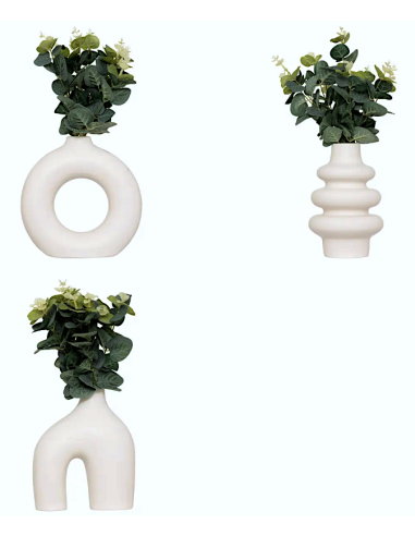 PIANTA CON VASO 206535 SUZA EUCALIPTO 20X37CM ASSORTITO