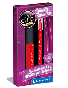 CRAZY CHIC 18881 LUCIDALABBRA E MATITA CILIEGIA