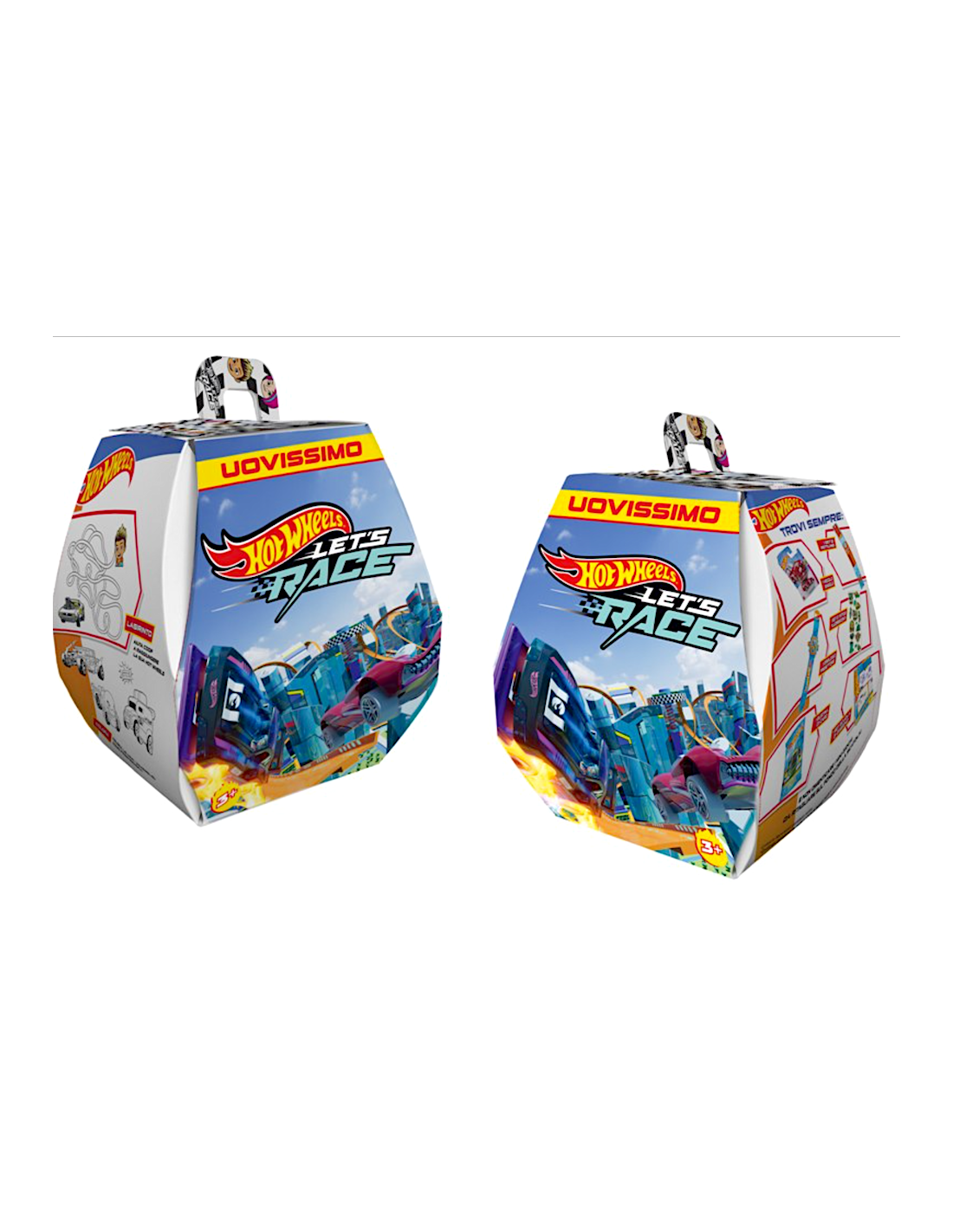 Mattel Uovissimo Hot Wheels con Veicolo, Pista e Accessori | Shopincasa.it