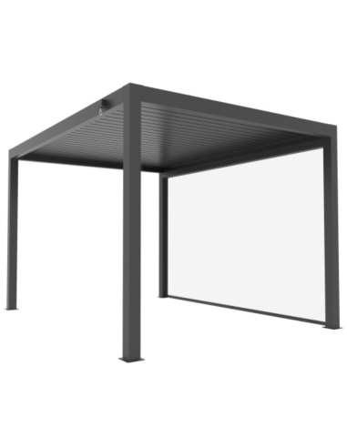 TENDA PVC A CADUTA LATO 4MT ANTRACITE