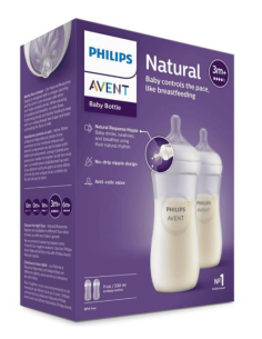 Philips Avent 3.0 Biberon 330ml – Set da 2, Anti-Coliche