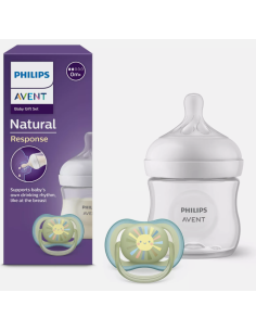 Avent Natural Response Coffret – Biberon e Succhietto per Neonati