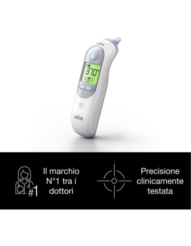 Braun ThermoScan 7 – Termometro Auricolare con Tecnologia Age Precision