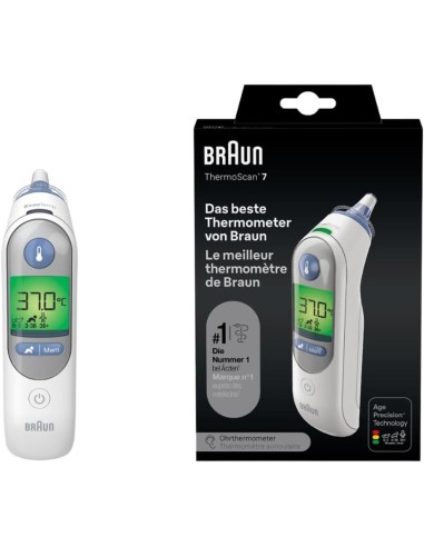 Braun ThermoScan 7 – Termometro Auricolare con Tecnologia Age Precision