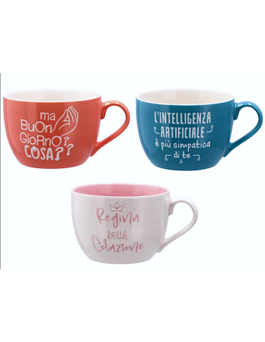 Tazza in Porcellana Assortita 15x8 cm | Stile e Praticità | Shopincasa.it