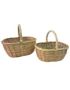 CESTO 33565 2 MIS VIMINI CON MANICO 40X28X20CM