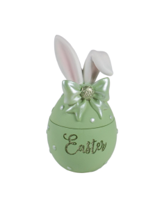 UOVO CONTENITORE 140988 CONIGLIO 8X15CM RESINA