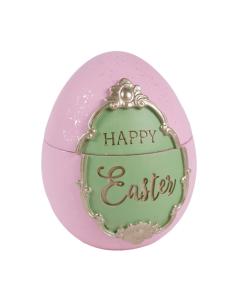 UOVO CONTENITORE 140998 HAPPY EASTER RESINA 13X16CM