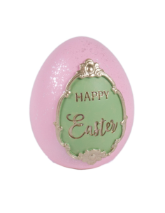 UOVO 140996 HAPPY EASTER RESINA 6,5X8CM