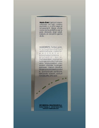 Dermacare Baby Gel Cambio Aloe e Pantenolo | Azione Lenitiva e Protettiva | ShopInCasa.it