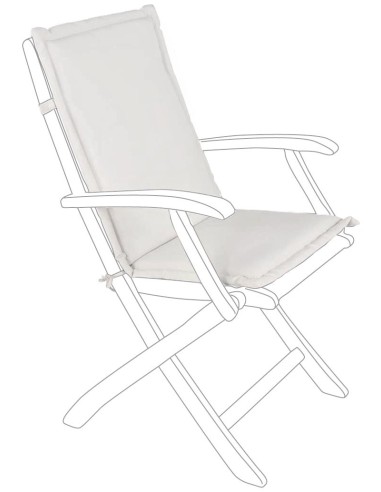 CUSCINO PER SEDIA POLY180 45X94CM NATURALE