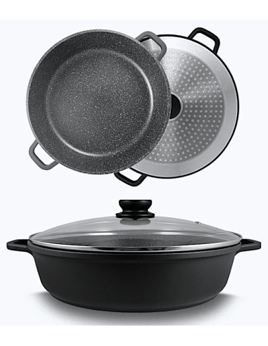 VULCANIA TEGAME 32CM CON COPERCHIO