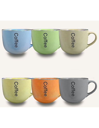 TAZZA JUMBO 70273 475ML COLORI ASSORTITI