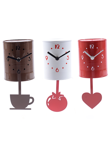 OROLOGIO 43586 PARETE CON PENDOLO 10X24CM ASSORTITO