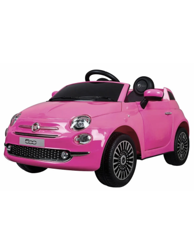 AUTO FIAT 500 12V ROSA
