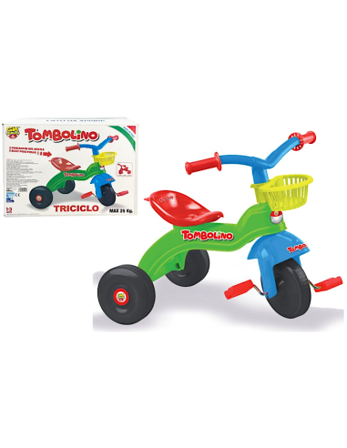 TRICICLO TOMBOLINO FUN COLORS