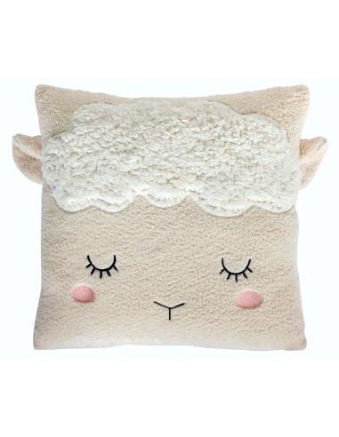 Atmosphera Cuscino Lael Pelle di Pecora Beige Bambini 39x39 cm | shopincasa.it