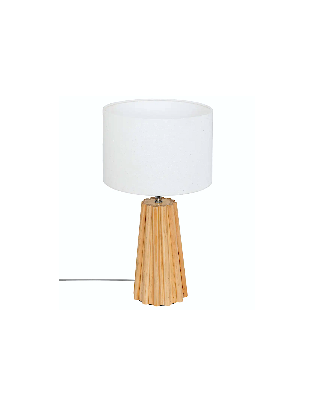 Atmosphera Lampada da Tavolo Adon Beige H53 cm | shopincasa.it