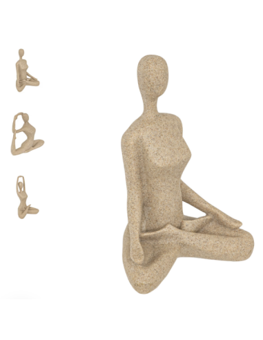 FIGURA DONNA 204013 ABY RESINA BEIGE ASSORTITO